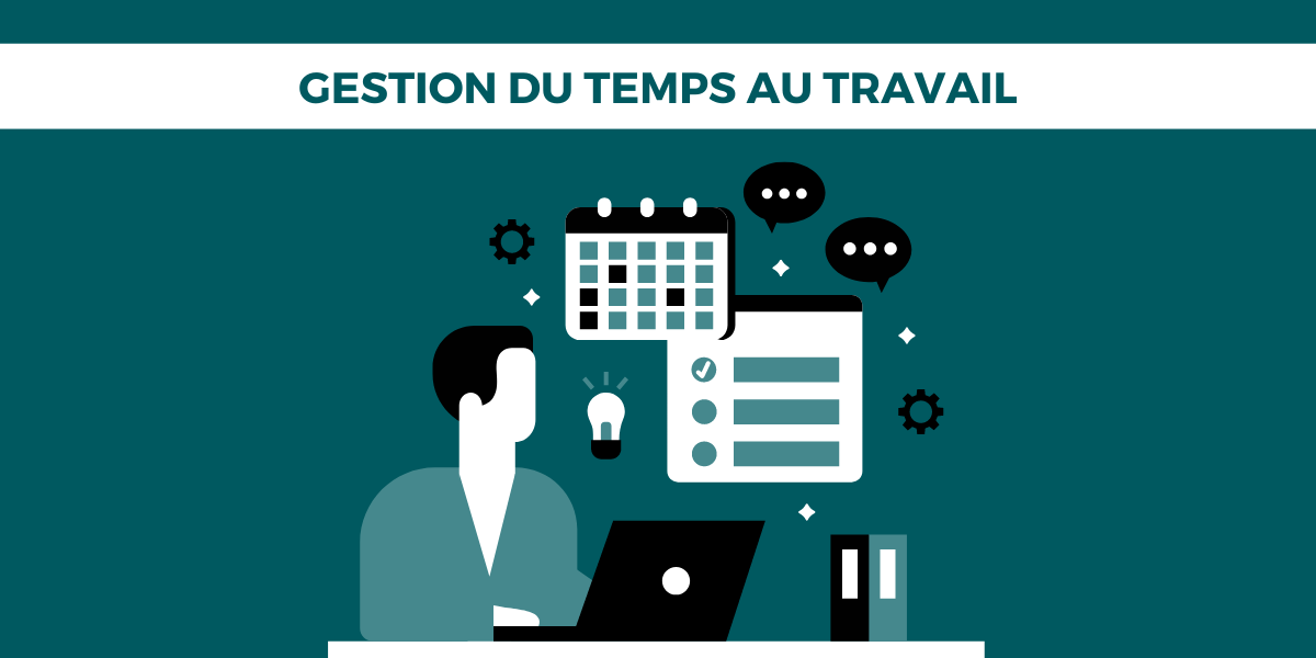 Illustration d'une Gestion du temps au travail 